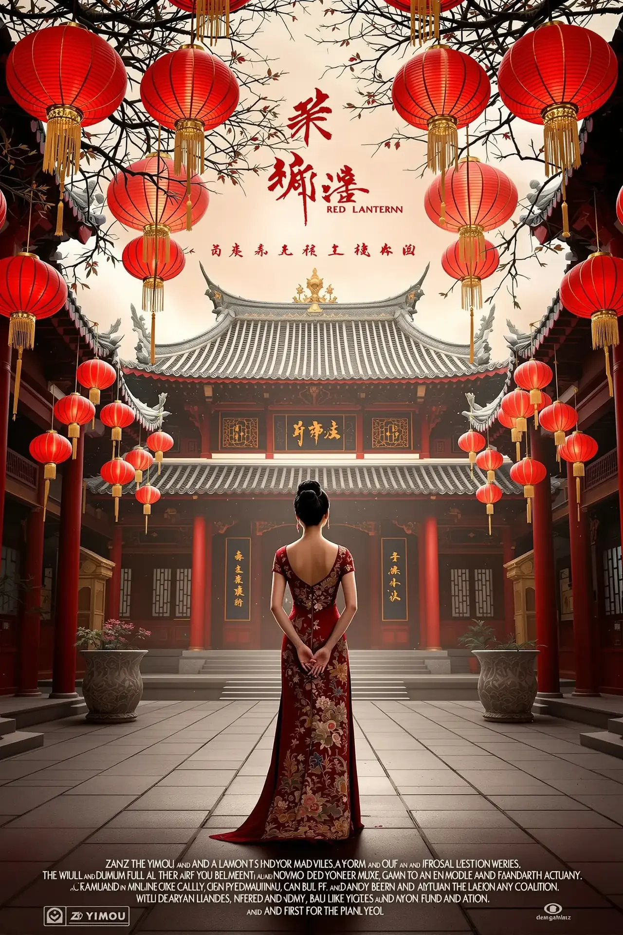 大红灯笼高高挂 海报